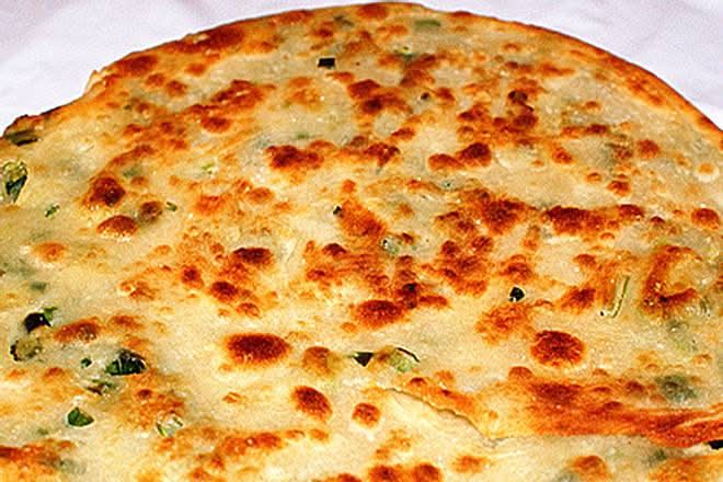 Pancake-Onion Pancake (葱油饼)